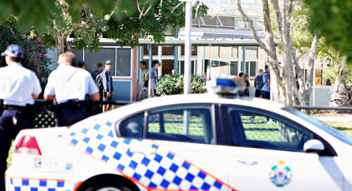 Two Kawana Waters State College students were taken to hospital. Two Kawana Waters State College students were taken to hospital.